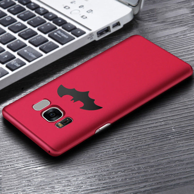 Luxury Batman Phone Case For Samsung Galaxy S8 / S8 Plus and s7