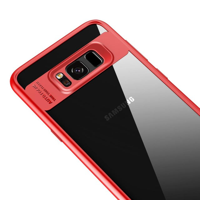 For Samsung Galaxy S8 Case, Full Protective Slim TPU & Acrylic Transparent